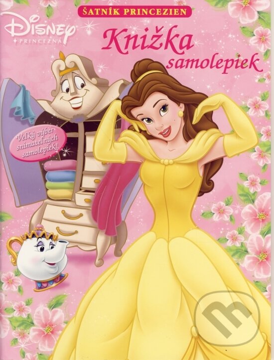 Kniha: Šatník princezien - knižka samolepiek (Disney). Egmont ČR, 2006
