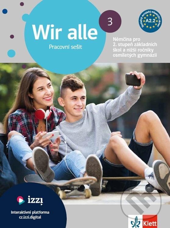 Levně Wir alle 3 (A2.2) – barevný pracovní sešit + gramatický přehled