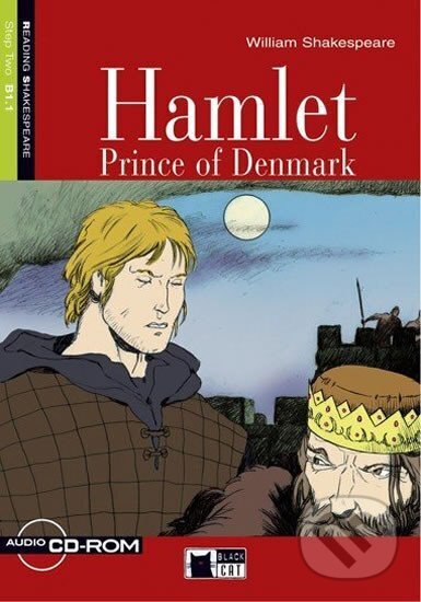 Kniha: Hamlet - Prince of Denmark + CD (William Shakespeare). Black Cat, 2008