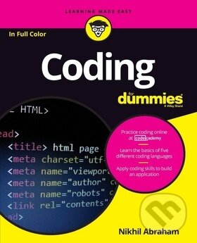 Kniha: Coding For Dummies (Nikhil Abraham). Wiley, 2016