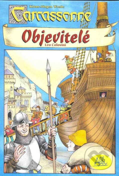 Spoločenská hra: Carcassonne - Objavitelia (Albi). Albi