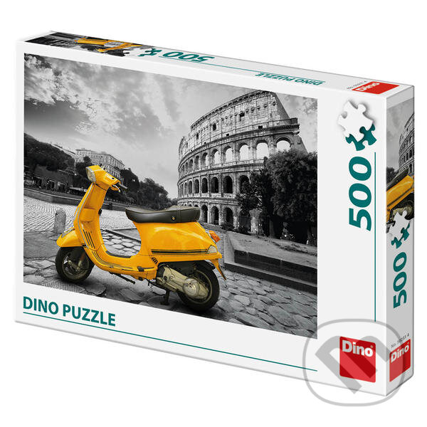 Puzzle: Skútr u kolosea (Dino). Dino, 2018
