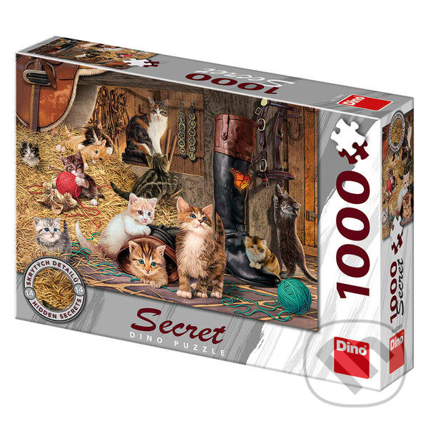 Puzzle: KOČIČKY (Dino)