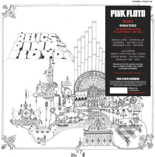 Levně Pink Floyd: Relics LP - Pink Floyd
