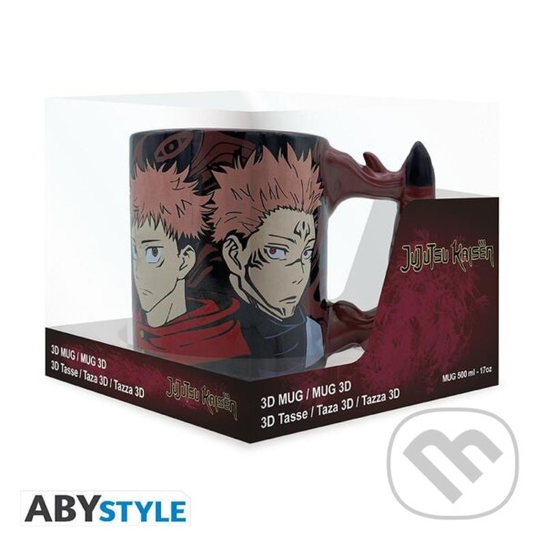 Levně Jujutsu Kaisen 3D Hrnček - Sukuna´s finger