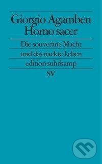 Kniha: Homo sacer (Giorgio Agamben). Suhrkamp, 2011