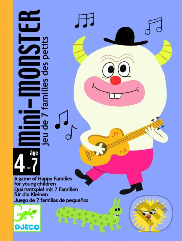 Spoločenská hra: Mini Monster (Djeco). Djeco, 2018