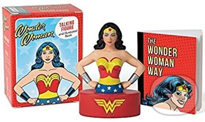 Levně Wonder Woman Talking Figure and Illustrated Book