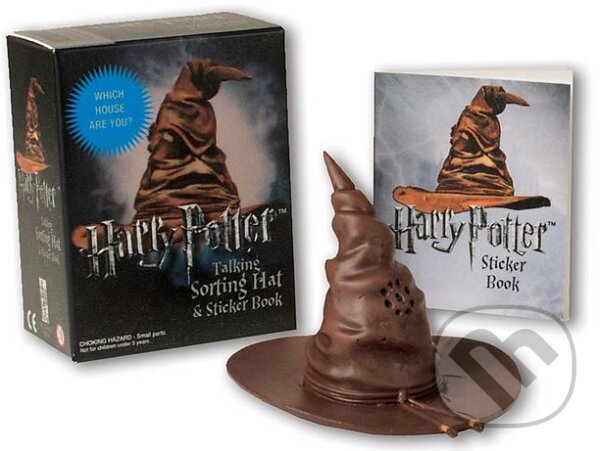 Levně Harry Potter Talking Sorting Hat and Sticker Book