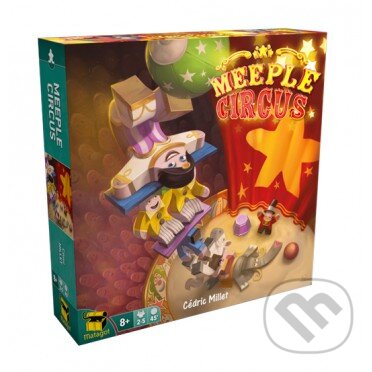 Spoločenská hra: Meeple Circus (Cédric Millet). Patrícia Mičúchová, 2017