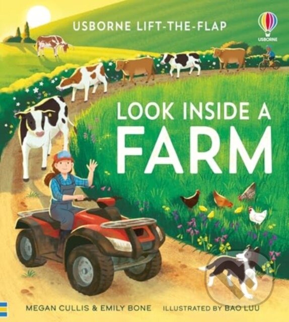 Levně Look Inside a Farm - Emily Bone - kniha z kategorie Pre deti a mládež
