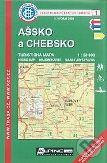 Levně KČT1 Ašsko a Chebsko
