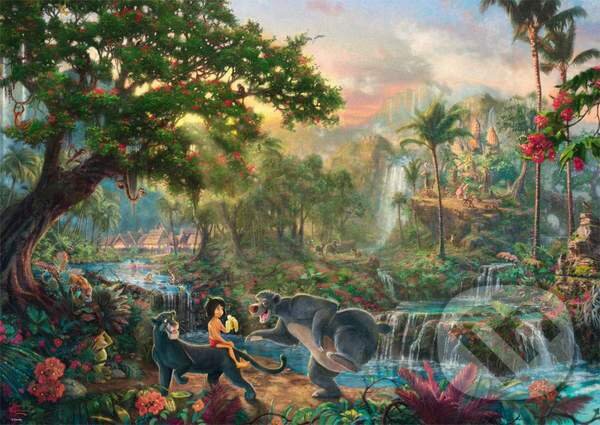 Levně Kniha džunglí - Thomas Kinkade - puzzle z kategorie 60 – 300 dielikov