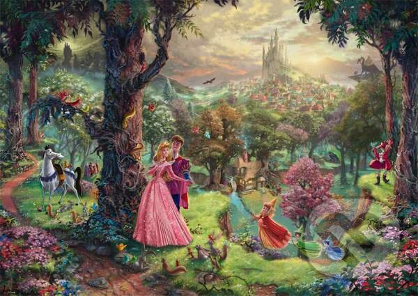 Levně Šípková Ruženka - Thomas Kinkade - puzzle z kategorie Umelecké