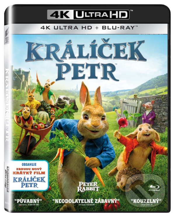 Králíček Petr Ultra HD Blu-ray - Will Gluck, Bonton Film, 2018