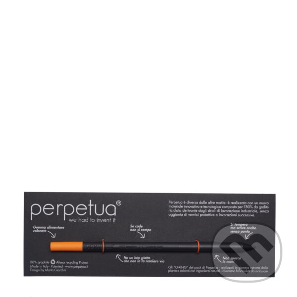 ceruzka Perpetua Classic - oranžová, Alisea, 2018
