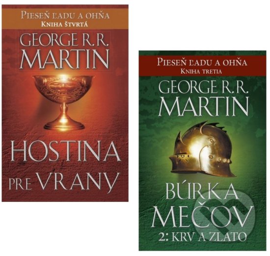 Levně Búrka mečov 2 + Hostina pre vrany - George R.R. Martin - kniha z kategorie Fantasy