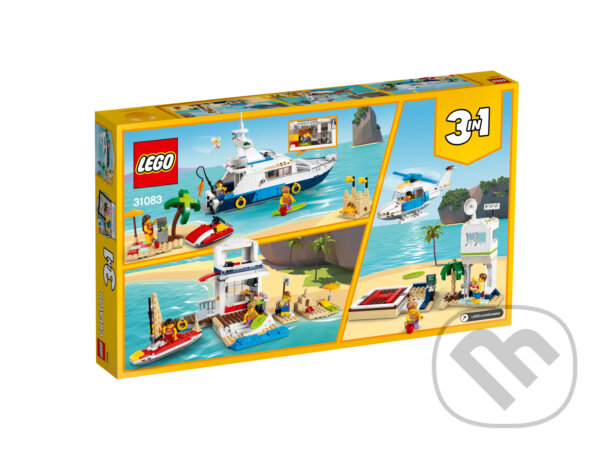 LEGO Creator 31083 Dobrodružstvá na mori, LEGO, 2018