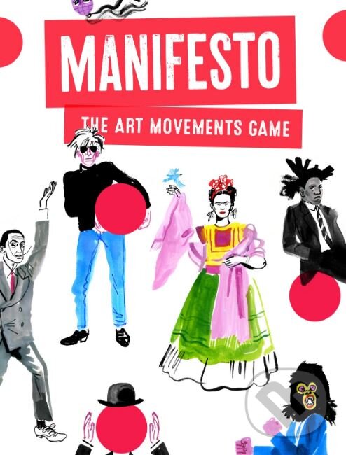 Levně Manifesto! (The Art Movements Game) - Federico Florian, Lauren Tamaki (ilustrácie) - hra z kategorie Hry pre dospelých