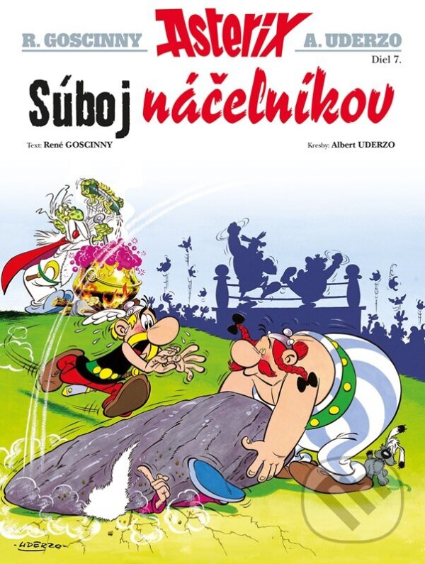 Levně Asterix VII - Súboj náčelníkov - René Goscinny, Albert Uderzo (ilustrátor) - kniha z kategorie Komiksy