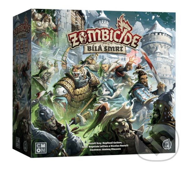 Spoločenská hra: Zombicide CZ: Bílá smrt (Raphaël Guiton a Jean-Baptiste Lullien). , 2025