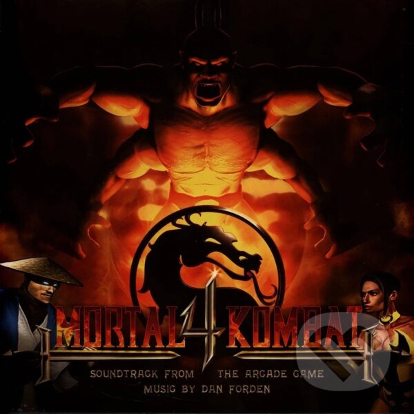 Levně Dan Forden: Mortal Kombat 4 (Clear Yellow Orange) LP