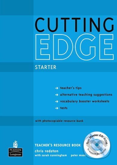 Kniha: Cutting Edge Starter Teacher´s Book w/ Test Master CD-ROM Pack (Sarah Cunningham). Pearson, 2010