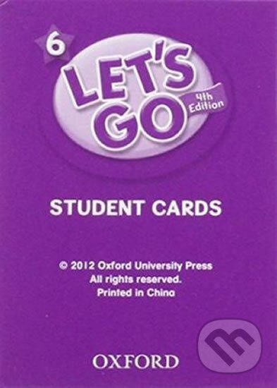 Kniha: Let´s Go 6 Student Cards (4th) (Ritsuko Nakata). Oxford University Press, 2012