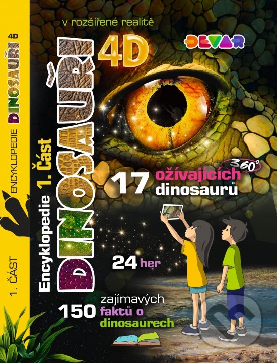 4D Encyklopedie Dinosauři, E.VVIA, 2018
