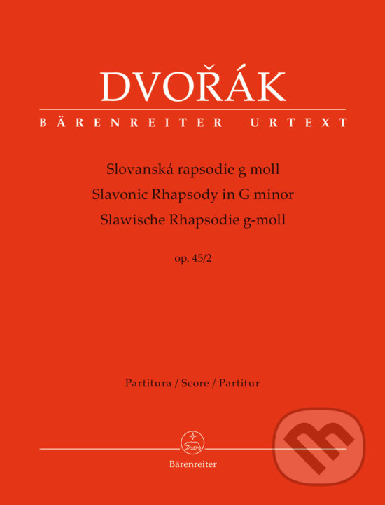 Levně Slovanská rapsodie g Moll op. 45/2 (pro orchestr) - Antonín Dvořák, Robert Simon (editor) - kniha z kategorie Noty