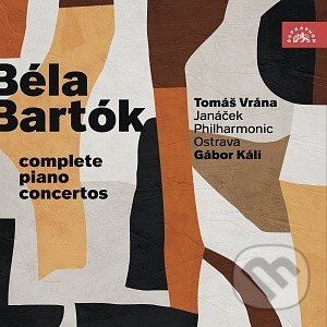 Kniha Tomáš Vrána, Janáčkova filharmonie: Bartók: Klavírní koncerty (komplet)