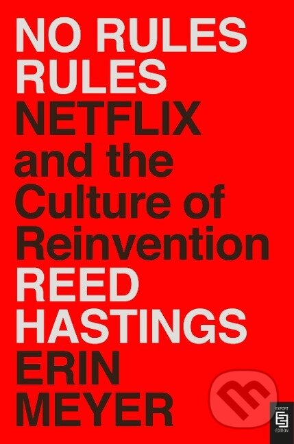 Levně No Rules Rules - Reed Hastings - kniha z kategorie Biznis a manažment