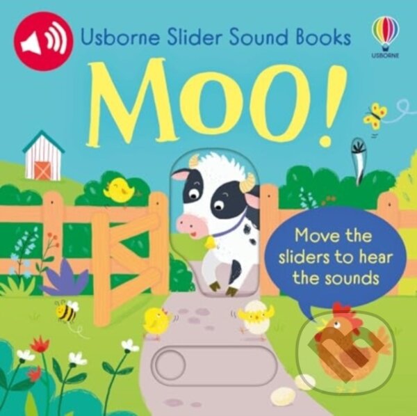Levně Slider Sound Books Moo! - Sam Taplin - kniha z kategorie Pre deti a mládež