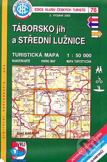 Kniha: 76 Táborsko - jih (freytag&berndt). freytag&berndt, 2002