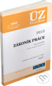 Kniha: ÚZ 1065 Zákoník práce, rejstřík, 2015 (Sagit). Sagit