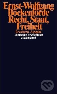 Kniha: Recht, Staat, Freiheit (Ernst-Wolfgang Böckenförde). Suhrkamp, 1991