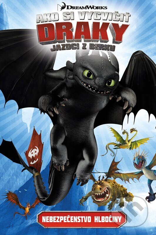 Kniha: Ako si vycvičiť draky - Jazdci z Berku 2: Nebezpečenstvo hlbočiny (Simon Furman). Alicanto, 2025