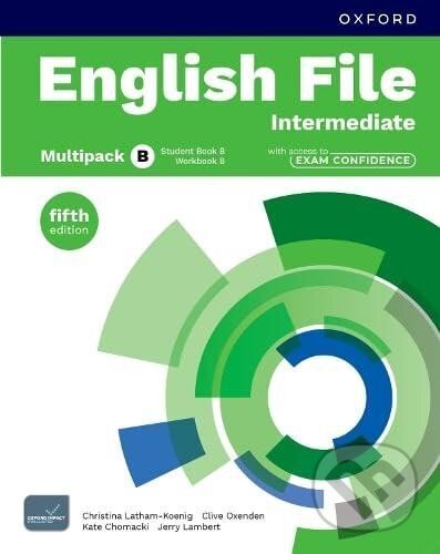 Levně English File Fifth Edition Intermediate Multipack B with Exam Confidence