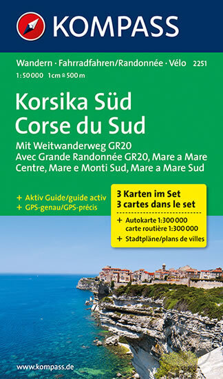 Kniha: Korsika Süd 2251 (sada 3 mapy) (Marco Polo). Marco Polo, 2013