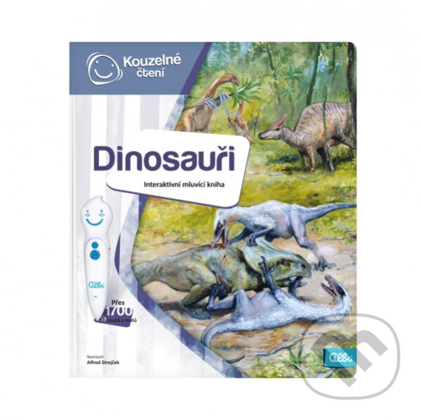 Levně Kouzelné čtení: Kniha Dinosauři - kniha z kategorie Vzdelávacie hry