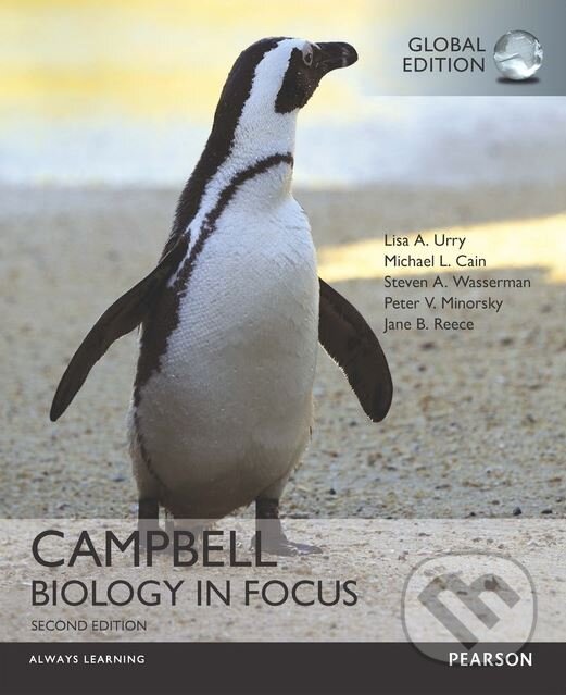 Kniha: Campbell Biology in Focus (Jane B. Reece, Lisa A. Urry a kolektív). Pearson, 2016