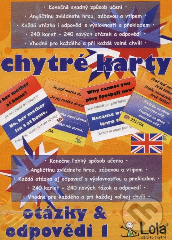 Levně Chytré karty: Angličtina - Otázky a odpovědi 1 - kniha z kategorie Jazykové učebnice a slovníky