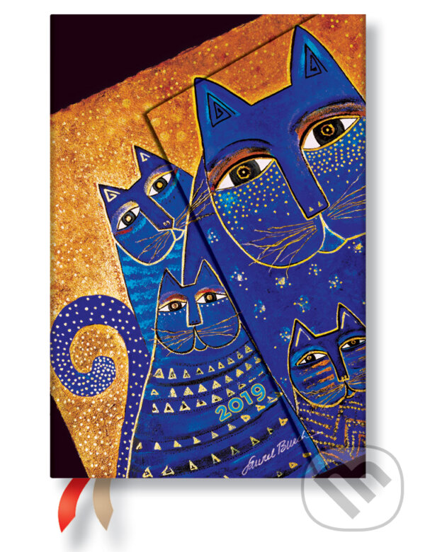 Paperblanks - diár Mediterranean Cats 2019, Paperblanks, 2018
