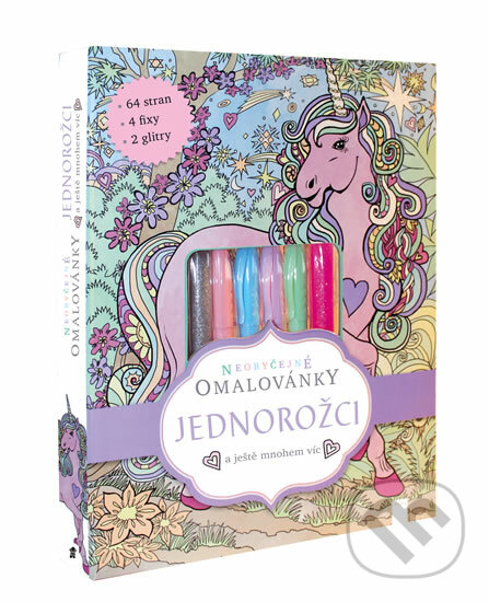 Kniha: Neobyčejné omalovánky Jednorožci (Pikola). Pikola, 2018