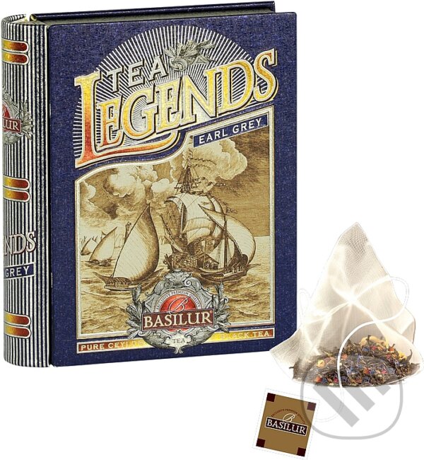 Levně Kniha Earl Grey pyramid (Pravý ceylónsky porciovaný čaj)