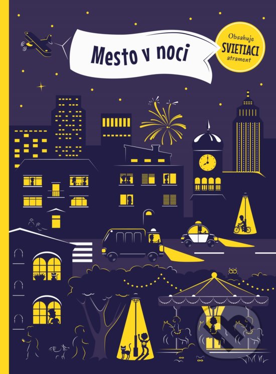 Levně Mesto v noci - Petra Bartíková, Zuzana Kurucová (ilustrácie) - kniha z kategorie Naučné knihy