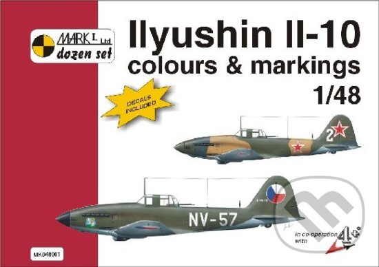 Levně Ilyushin IL-10 (Colours and Markings 1/48) - Michal Ovcacik - kniha z kategorie Vojenstvo
