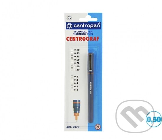 CENTROPEN technické trubičkové pero 0.5mm (Centropen). Centropen
