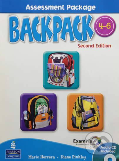 Kniha: Backpack, 2nd Ed. Ass Pack w/ CDs L s 4–6 (Mario Herrera). Pearson