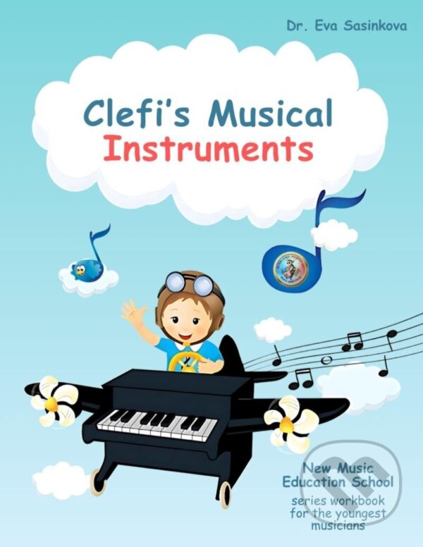 Kniha: Clefi´s Musical Instruments (Eva Šašinková). 